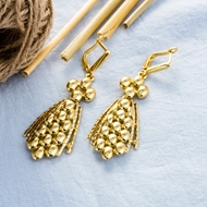 Picture of Dubai Zinc Alloy Dangle Earrings with Speedy Delivery