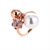 Picture of Filigree Medium Rose Gold Plated Fashion Ring