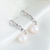 Picture of Famous Small White Dangle Earrings