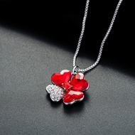 Picture of Casual Platinum Plated Pendant Necklace with Fast Delivery