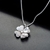 Picture of Famous Small Platinum Plated Pendant Necklace