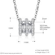 Picture of Great Value White Fashion Pendant Necklace with Full Guarantee