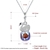 Picture of Hypoallergenic Platinum Plated 925 Sterling Silver Pendant Necklace Online