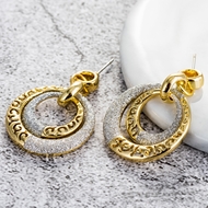 Picture of Top Big Zinc Alloy Dangle Earrings