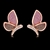 Picture of Distinctive Rose Gold Plated Butterfly Stud Earrings with Low MOQ