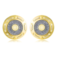 Picture of Dubai Gold Plated Stud Earrings with 3~7 Day Delivery