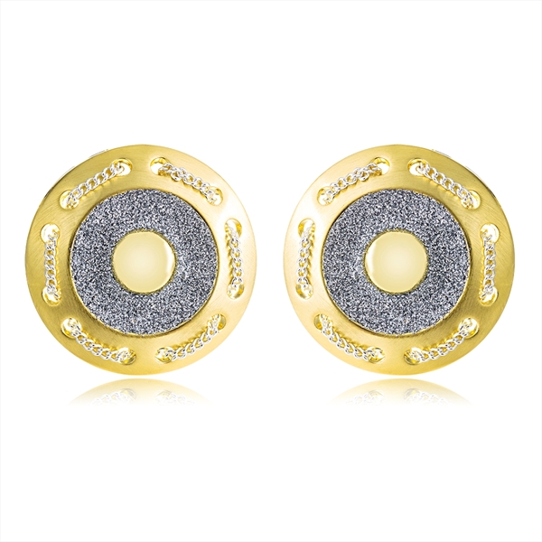 Picture of Dubai Gold Plated Stud Earrings with 3~7 Day Delivery