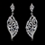 Picture of Stylish Big White Dangle Earrings