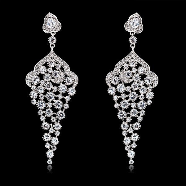 Picture of Unusual Big Luxury Dangle Earrings