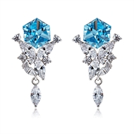 Picture of Fashion Zinc Alloy Drop & Dangle Earrings with Beautiful Craftmanship