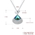 Picture of Fashion Green Pendant Necklace in Exclusive Design