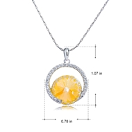 Picture of Nice Swarovski Element Casual Pendant Necklace