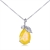 Picture of Casual Platinum Plated Pendant Necklace in Exclusive Design