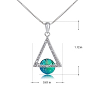 Picture of Zinc Alloy Swarovski Element Pendant Necklace with No-Risk Return