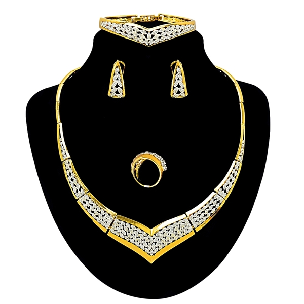 Picture of Pretty African Style Zinc-Alloy 4 Pieces Jewelry Sets