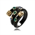 Picture of Bulk Multi-tone Plated Glass Fashion Ring Exclusive Online