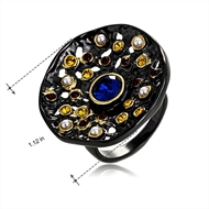 Picture of Classic Glass Fashion Ring with Worldwide Shipping