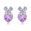 Show details for Designer Platinum Plated Fashion Stud Earrings with Easy Return