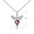 Picture of Charming Purple Zinc Alloy Pendant Necklace As a Gift