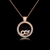 Picture of Origninal Small Rose Gold Plated Pendant Necklace