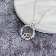 Picture of Purchase Platinum Plated White Pendant Necklace Best Price