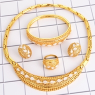 Picture of Delicate Big Gold Plated 4 Piece Jewelry Set