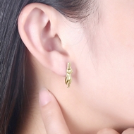 Picture of Eye-Catching Gold Plated Casual Stud Earrings for Ladies