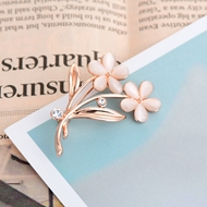 Picture of Good Quality Opal Zinc Alloy Brooche