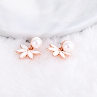 Picture of Casual Rose Gold Plated Stud Earrings Factory Supply