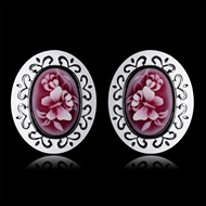 Picture of Latest Butterfly Gunmetal Plated Stud Earrings