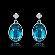 Picture of Popular Design Platinum Plated Zinc-Alloy Drop & Dangle