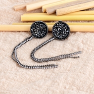 Show details for Inexpensive Gunmetal Plated Copper or Brass Dangle Earrings from Reliable Manufacturer Show details for Inexpensive Gunmetal Plated Copper or Brass Dangle Earrings from Reliable Manufacturer