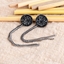 Show details for Inexpensive Gunmetal Plated Copper or Brass Dangle Earrings from Reliable Manufacturer