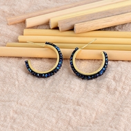 Show details for Trendy Gold Plated Copper or Brass Hoop Earrings Shopping Show details for Trendy Gold Plated Copper or Brass Hoop Earrings Shopping
