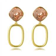 Picture of Designer Rose Gold Plated Zinc Alloy Dangle Earrings with No-Risk Return