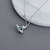 Picture of Delicate Platinum Plated Pendant Necklace with Speedy Delivery