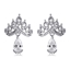 Show details for Delicate Cubic Zirconia Stud Earrings Online Only