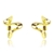 Picture of Touching And Cute Gold Plated Hoop Earrings