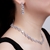 Picture of Luxury Platinum Plated Necklace and Earring Set in Flattering Style