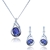 Picture of Brand New Rose Gold Plated Crystal Fashion Jewelry Sets