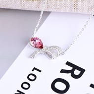 Show details for Recommended Pink Swarovski Element Pendant Necklace from Top Designer Show details for Recommended Pink Swarovski Element Pendant Necklace from Top Designer