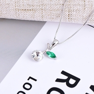 Show details for Pretty Swarovski Element White Pendant Necklace Show details for Pretty Swarovski Element White Pendant Necklace
