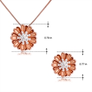 Picture of Great Value Yellow Gold Plated Necklace and Earring Set with Full Guarantee