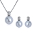 Picture of Zinc Alloy Artificial Pearl Necklace and Earring Set from Certified Factory