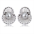 Picture of Impressive White Zinc Alloy Stud Earrings with Low MOQ