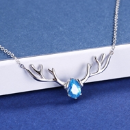 Picture of Fashion Platinum Plated Pendant Necklace with 3~7 Day Delivery