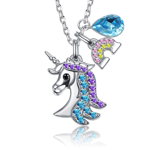 Picture of High Quality Fashion Platinum Plated Pendant Necklace in Exclusive Design