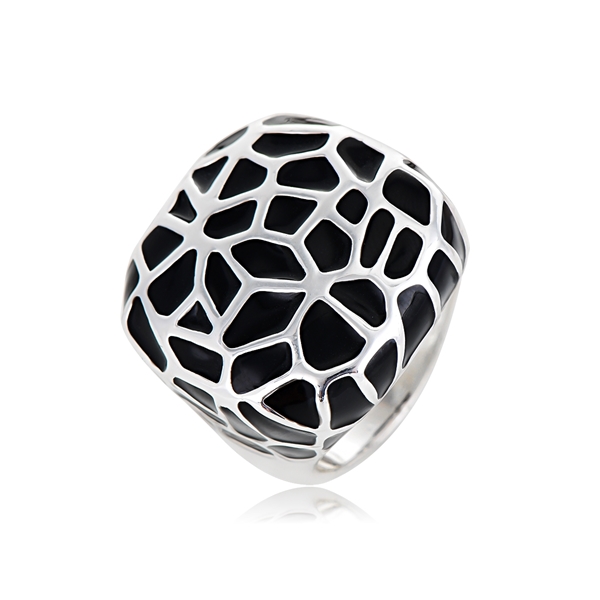 Picture of Zinc Alloy Black Fashion Ring at Unbeatable Price