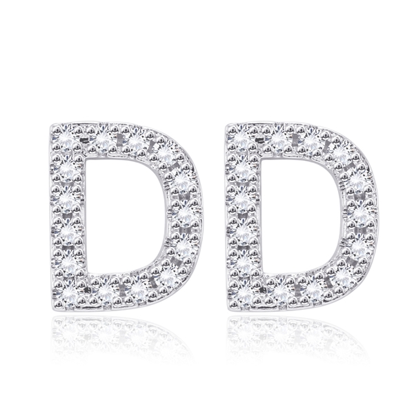 Picture of Distinctive White Cubic Zirconia Stud Earrings with Low MOQ