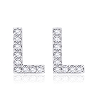 Picture of Fashion Cubic Zirconia Stud Earrings with Worldwide Shipping